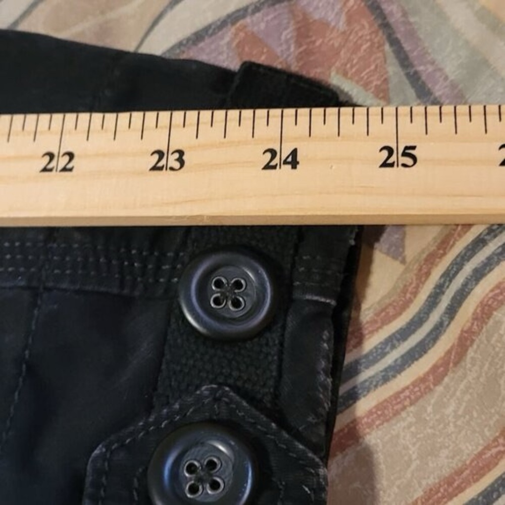 Gap 71  1969 Men s Medium Button Metal zip up Military Style Cargo Coat - Picture 6 of 7